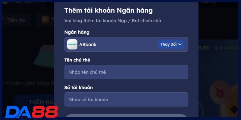 Cung cấp chính xác thông tin cá nhân